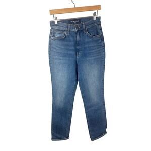 Veronica Beard Ryleigh Ankle High Rise Slim Jeans Vintage Rain Size 29